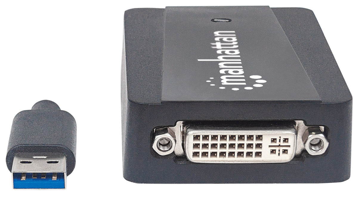 Manhattan 152310 adaptadores gráficos usb 2048 x 1152 Pixeles CE
FCC Negro Plástico