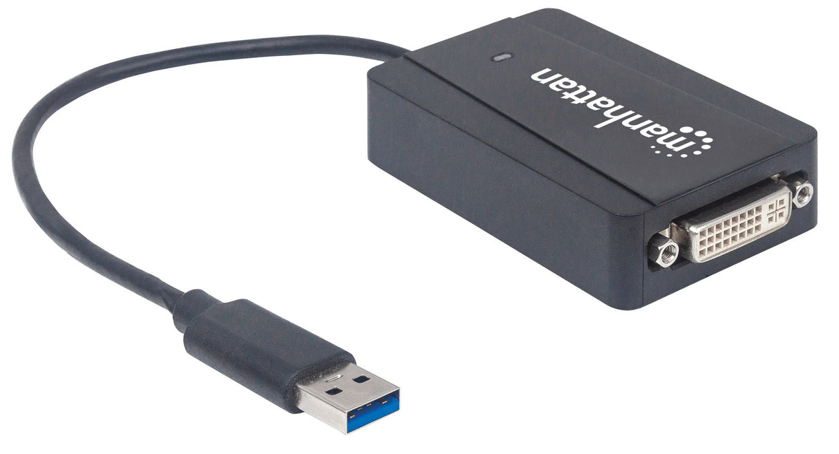 Manhattan 152310 adaptadores gráficos usb 2048 x 1152 Pixeles CE
FCC Negro Plástico