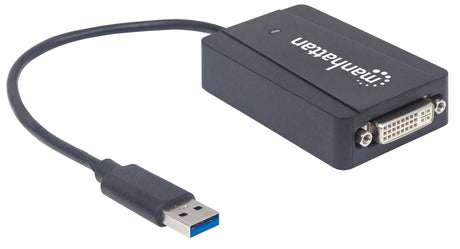 Manhattan 152310 adaptadores gráficos usb 2048 x 1152 Pixeles CE
FCC Negro Plástico