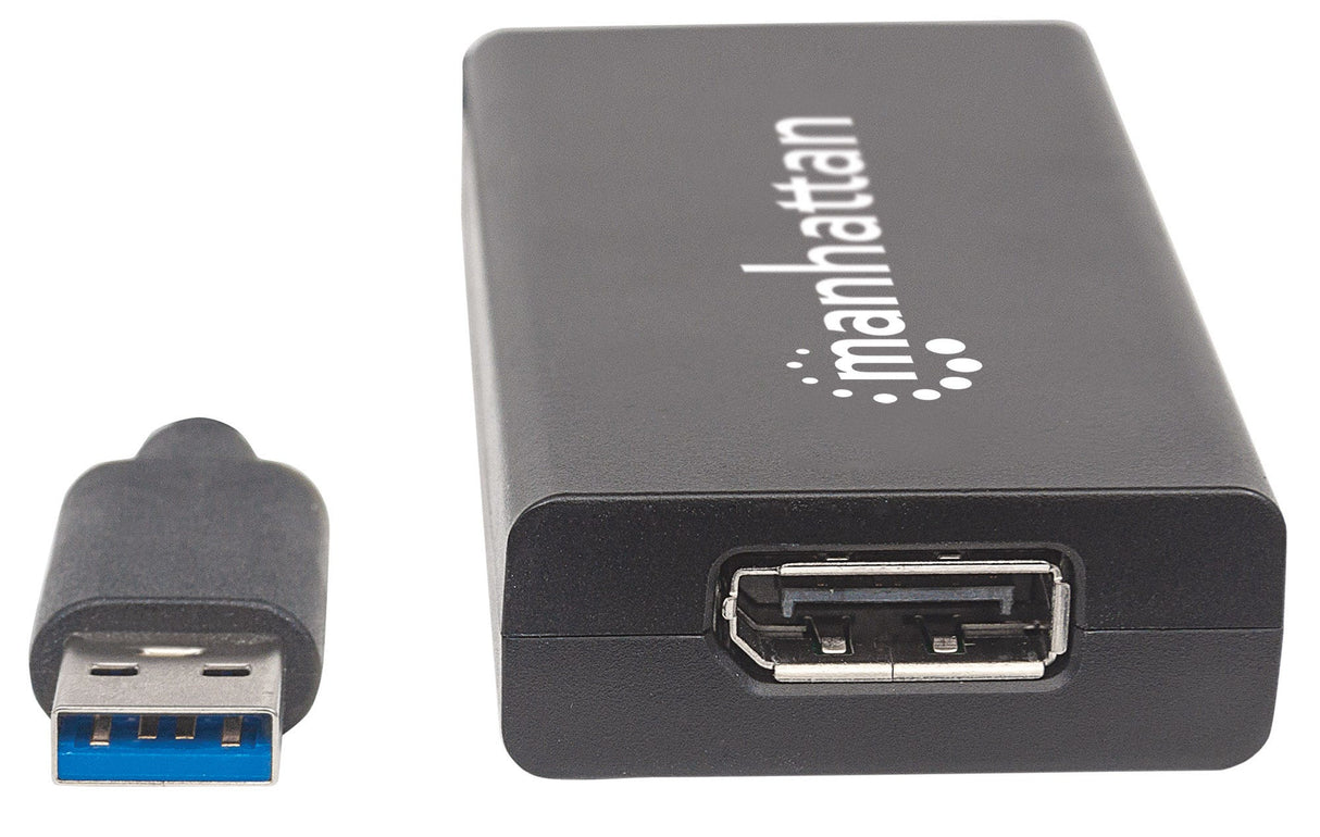 Manhattan 152327 adaptadores gráficos usb 1.3 3840 x 2160 Pixeles CE, FCC Negro