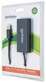 Manhattan 152327 adaptadores gráficos usb 1.3 3840 x 2160 Pixeles CE, FCC Negro