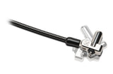 Kensington Candado con llave N17 de doble cabezal para portátiles con ranura tipo "wedge" Cable antirrobo Negr