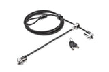 Kensington Candado con llave N17 de doble cabezal para portátiles con ranura tipo "wedge" Cable antirrobo Negr