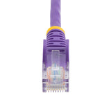StarTech.com Cable de Red de 7m Púrpura Cat5e Ethernet RJ45 sin Enganches Cables de red 7 m Cat5e RoHS