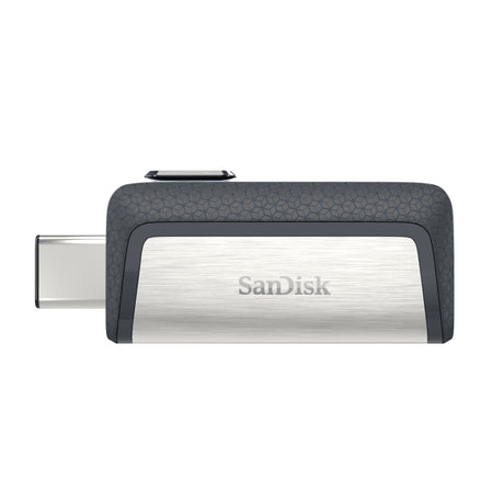 SanDisk Drive USB Ganda Ultra Tipe-C 256 GB unidad flash USB USB Type-A / USB Type-C 3.2 Gen 1 (3.1 Gen 1) Gris, Plata