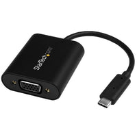 StarTech.com Adaptador Gráfico Externo USB-C a VGA - Conversor USB Tipo C a VGA 1920x1200 con Interruptor de Modo de Presentación adaptadores gráficos usb USB Tipo C 1 Si 2048 x 1280 Pixeles
