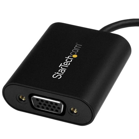StarTech.com Adaptador Gráfico Externo USB-C a VGA - Conversor USB Tipo C a VGA 1920x1200 con Interruptor de Modo de Presentación adaptadores gráficos usb USB Tipo C 1 Si 2048 x 1280 Pixeles