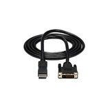 StarTech.com Cable de 1,8m DisplayPort a DVI - Cable Adaptador DisplayPort a DVI DVI-D Monoenlace de Vídeo 1080p - Cable