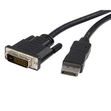 StarTech.com Cable de 1,8m DisplayPort a DVI - Cable Adaptador DisplayPort a DVI DVI-D Monoenlace de Vídeo 1080p - Cable