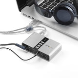 StarTech.com Tarjeta de Sonido 7,1 USB Externa Adaptador Conversor puerto SPDIF Audio Digital Óptico Tarjetas de audio N