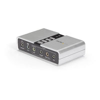 StarTech.com Tarjeta de Sonido 7,1 USB Externa Adaptador Conversor puerto SPDIF Audio Digital Óptico Tarjetas de audio N
