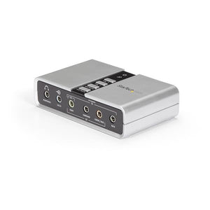 StarTech.com Tarjeta de Sonido 7,1 USB Externa Adaptador Conversor puerto SPDIF Audio Digital Óptico Tarjetas de audio N