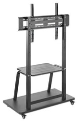 Manhattan Soporte con carrito para TV/monitores, pantallas 37"–100", Compatibilidad VESA: de 200x200 a 800x600 mm (verifique las dimensiones de los cu