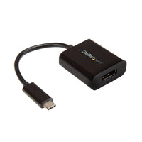 StarTech.com Adaptador Gráfico Externo USB-C a DisplayPort - Conversor de Vídeo Type-C a DP 4K 60Hz adaptadores gráficos usb USB Tipo C Macho Derecho Si