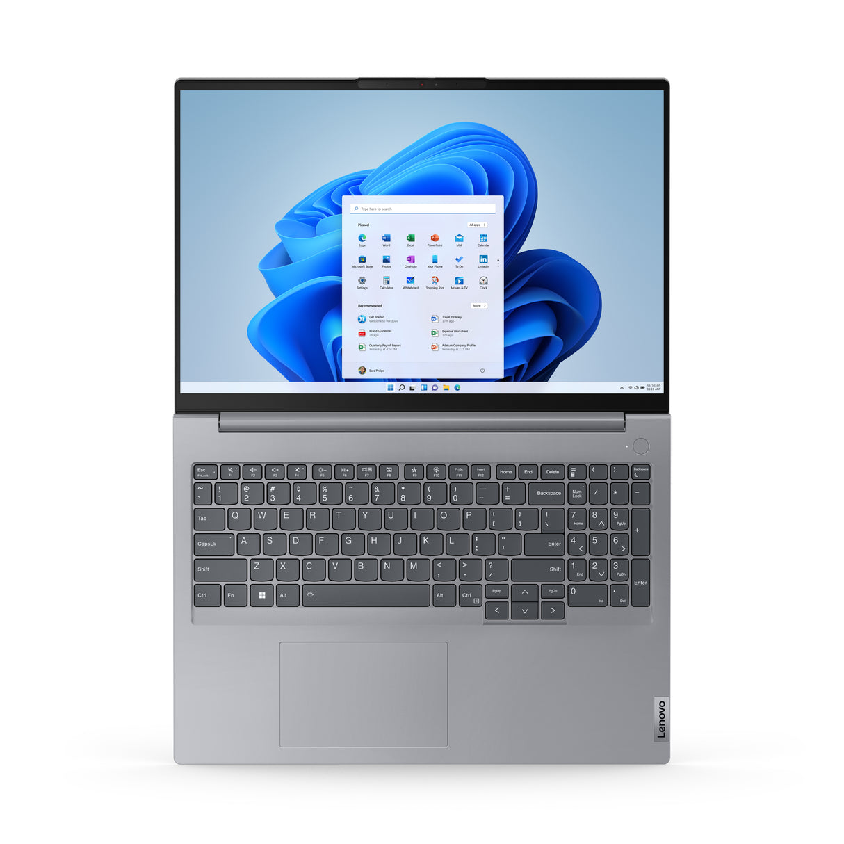 Lenovo ThinkBook 16 G6 IRL Laptop Arctic Grey Portátil Gris Concha