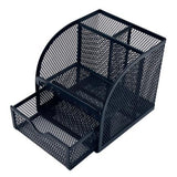 Nextep NE-175X bandeja de escritorio/organizador Metal Negro, 115 mm, 125 mm, 115 mm