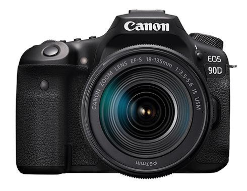 Canon Cámara Digital 90D EF-S 18-135mm F/3.5-5.6 IS USM, 24.1 MP, WiFi