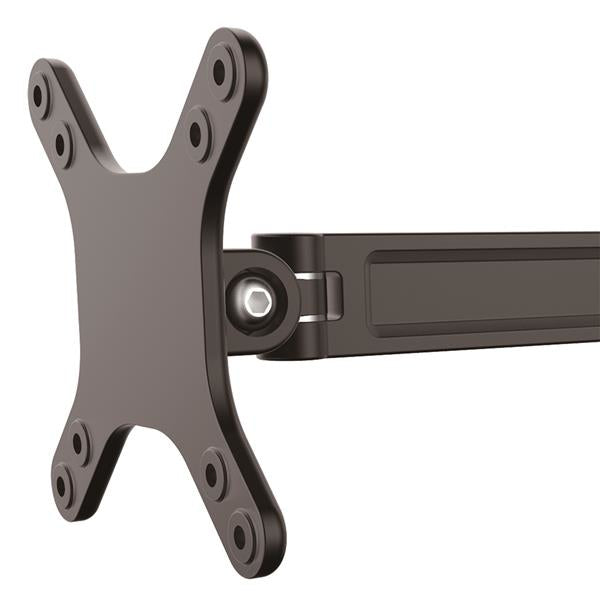 StarTech.com Soporte de pared de doble giro para monitor - Montura VESA para Pantallas de hasta 27 Pulgadas Monitor Negro