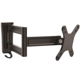 StarTech.com Soporte de pared de doble giro para monitor - Montura VESA para Pantallas de hasta 27 Pulgadas Monitor Negro
