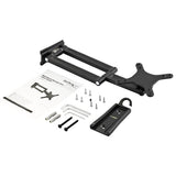 StarTech.com Soporte de pared de doble giro para monitor - Montura VESA para Pantallas de hasta 27 Pulgadas Monitor Negro