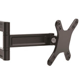 StarTech.com Soporte de pared de doble giro para monitor - Montura VESA para Pantallas de hasta 27 Pulgadas Monitor Negro
