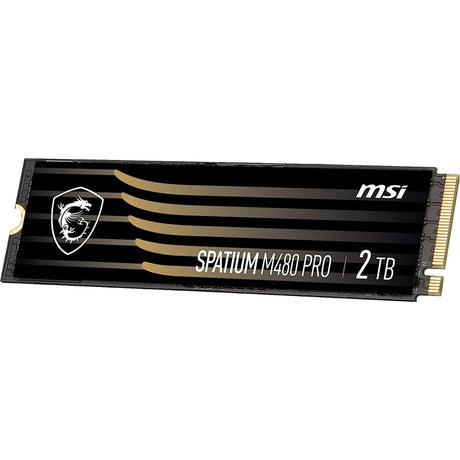 MSI SPATIUM M480 PRO PCIE 4.0 NVME M.2 2TB unidades internas de estado sólido 1.4 2 GB M.2 PCI Express 4.0
