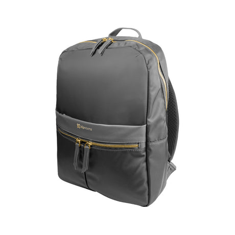 Klip Xtreme Bari mochila Mochila casual Gris Nylon, Poliéster, Poliuretano, Ciudad, Unisex, Compartimento del portátil