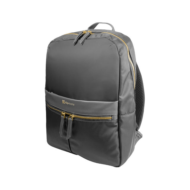 Klip Xtreme Bari mochila Mochila casual Gris Nylon, Poliéster, Poliuretano, Ciudad, Unisex, Compartimento del portátil