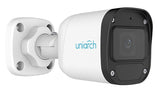 UNIARCH Cámara IP Mini Bullet IPC-B122-APF28-E, 2MP, Lente Fijo 2.8mm, IR 30m, PoE AT