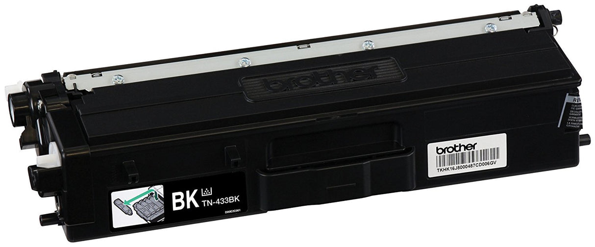 Brother TN-433BK Cartucho de Tinta 1 pieza(s) 4500 páginas Original Negro