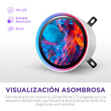 NZXT Kraken Elite 280 RGB Procesador Refrigerador de líquidos todo en uno 14 cm Blanco 1 pieza(s)