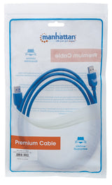 Manhattan 354295 cable USB USB 3.2 Gen 1 (3.1 Gen 1) 1,8 m USB 3.0 Type-A Azul