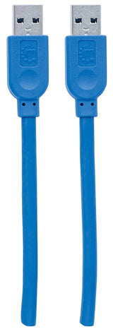 Manhattan 354295 cable USB USB 3.2 Gen 1 (3.1 Gen 1) 1,8 m USB 3.0 Type-A Azul