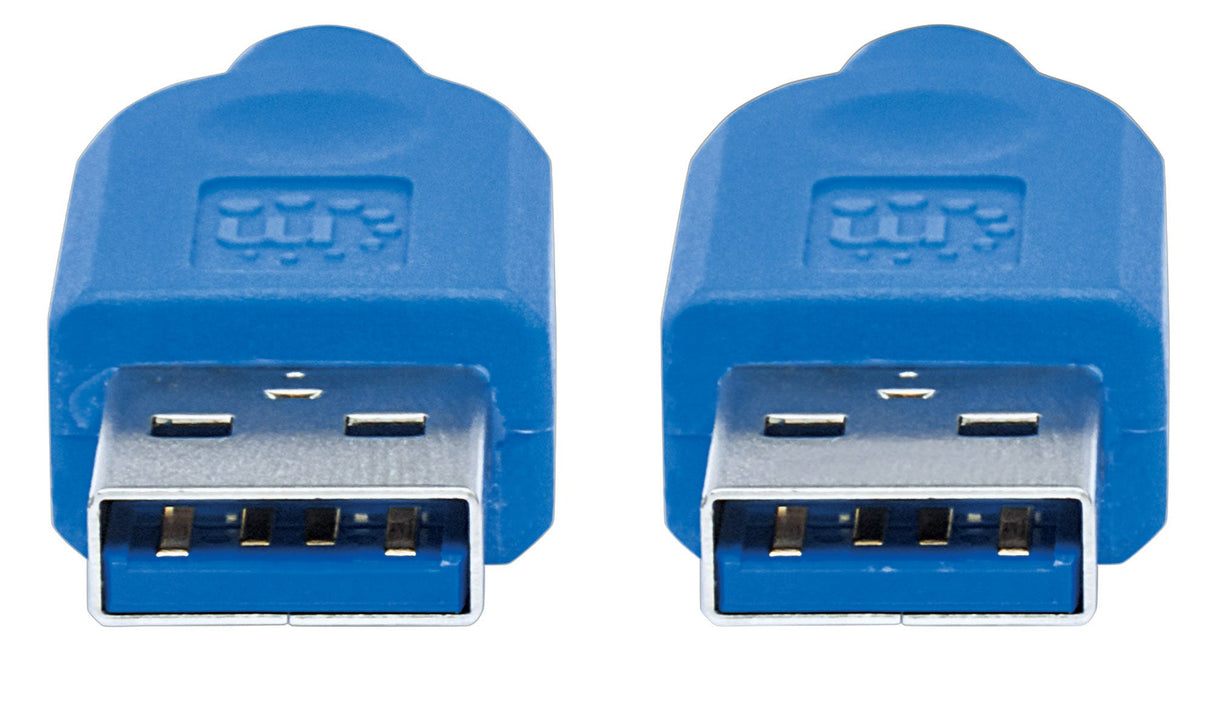 Manhattan 354295 cable USB USB 3.2 Gen 1 (3.1 Gen 1) 1,8 m USB 3.0 Type-A Azul