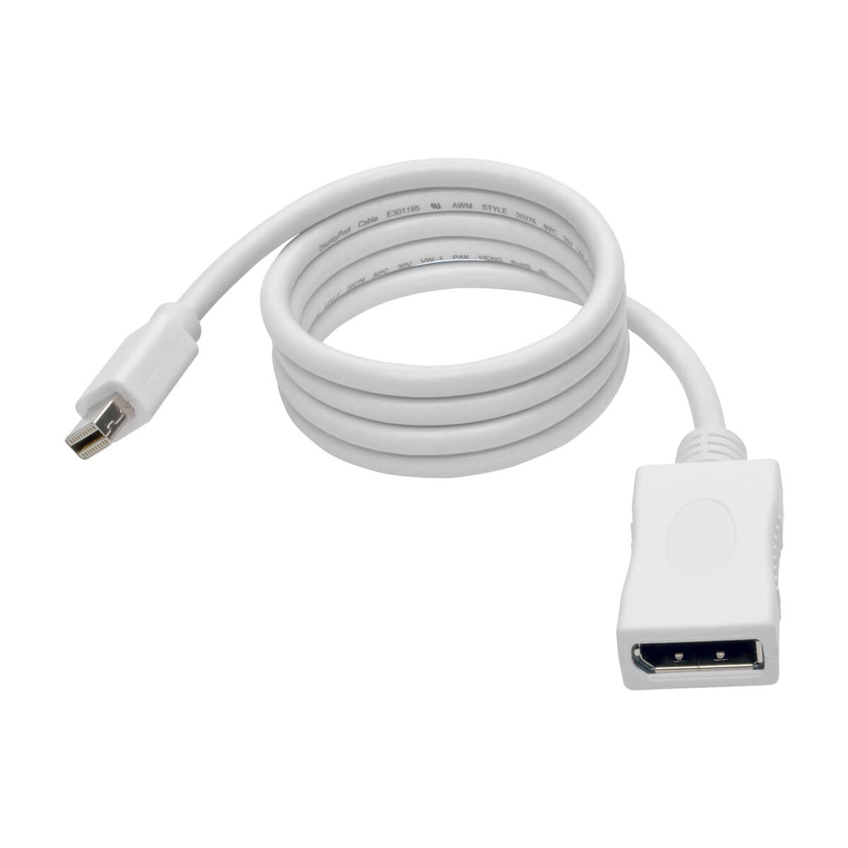 Tripp Lite P139-003-DP-V2B Cable Adaptador y Convertidor de Video Keyspan Mini DisplayPort a DisplayPort, 4K @ 60Hz, DP 