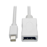 Tripp Lite P139-003-DP-V2B Cable Adaptador y Convertidor de Video Keyspan Mini DisplayPort a DisplayPort, 4K @ 60Hz, DP 
