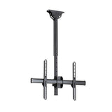 StarTech.com Soporte de Techo para TV - Soporte Universal de Cielo Raso para TV de Movimiento Total con Mástil Telescópi