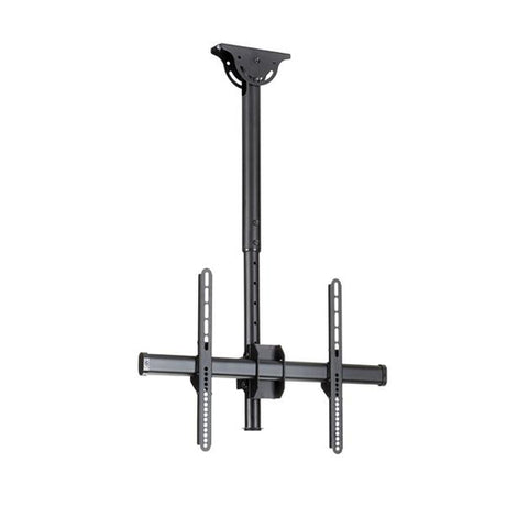 StarTech.com Soporte de Techo para TV - Soporte Universal de Cielo Raso para TV de Movimiento Total con Mástil Telescópi