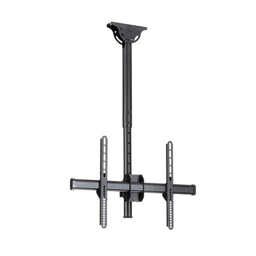 StarTech.com Soporte de Techo para TV - Soporte Universal de Cielo Raso para TV de Movimiento Total con Mástil Telescópi