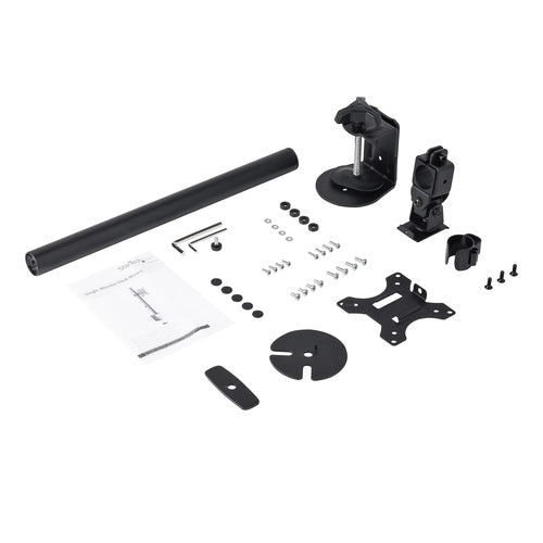StarTech.com Soporte de Escritorio para Monitor hasta 8kg con Montaje VESA - con Mástil de Servicio Pesado - Ergonómico 