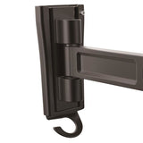 StarTech.com Soporte de pared de un solo giro para monitor - Montura VESA para Pantallas de hasta 27 Pulgadas Monitor Negro