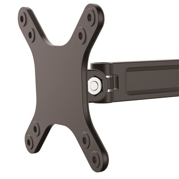 StarTech.com Soporte de pared de un solo giro para monitor - Montura VESA para Pantallas de hasta 27 Pulgadas Monitor Negro