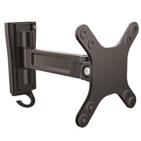 StarTech.com Soporte de pared de un solo giro para monitor - Montura VESA para Pantallas de hasta 27 Pulgadas Monitor Negro