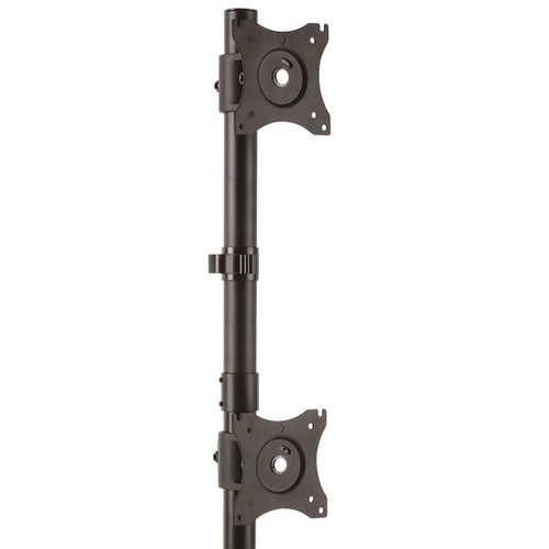 StarTech.com Soporte Vertical de Acero de Servicio Pesado para dos Monitores - Base Ajustable VESA para Pantallas de has