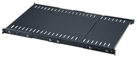 Intellinet Étagère fixe extensible 19", 1U, profondeur réglable 550–1000 mm, acier, charge max. 45 kg, noire, garantie trois ans Rack Cajón metálico para rack Negro Acero 25 kg