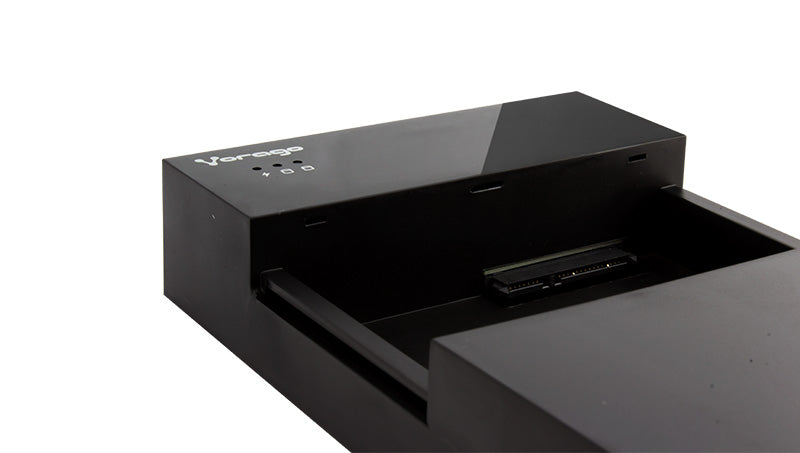 Vorago HDD-300 caja para disco duro externo Caja de disco duro (HDD) Negro 2.5/3.5", SATA, Conexión USB