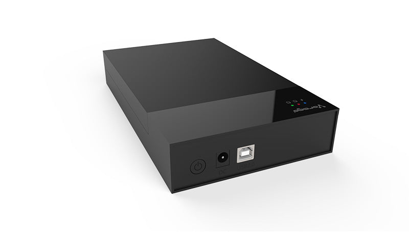 Vorago HDD-300 caja para disco duro externo Caja de disco duro (HDD) Negro 2.5/3.5", SATA, Conexión USB