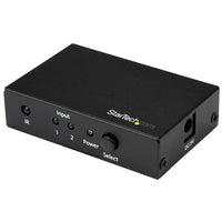 StarTech.com VS221HD20 Conmutadores de vídeo HDMI 2.0 Negro