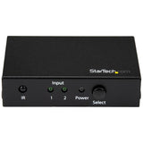 StarTech.com VS221HD20 Conmutadores de vídeo HDMI 2.0 Negro