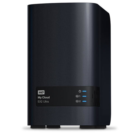 Western Digital My Cloud EX2 Ultra NAS Marvell Armada 385 Armada 385 1 GB DDR3 20 TB Unidad de disco duro Negro